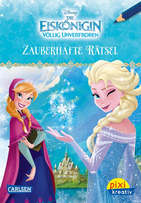 Cover-Bild Pixi kreativ 98: VE5 Disney: Die Eiskönigin - Völlig unverfroren / Zauberhafte Rätsel (5 Exemplare)