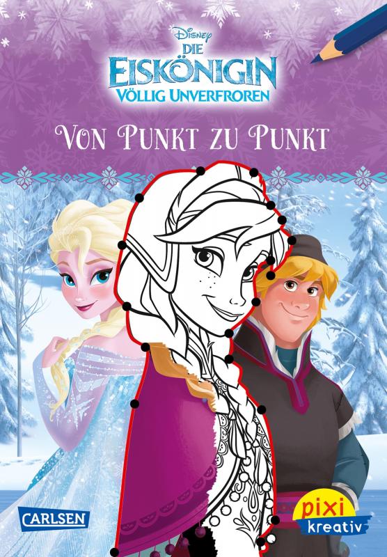 Cover-Bild Pixi kreativ 99: Disney: Die Eiskönigin - Völlig unverfroren / Von Punkt zu Punkt