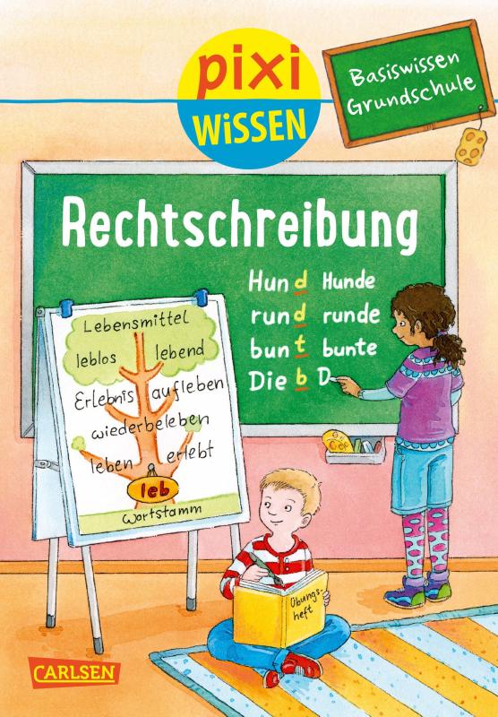 Cover-Bild Pixi Wissen 96: Basiswissen Grundschule: Rechtschreibung