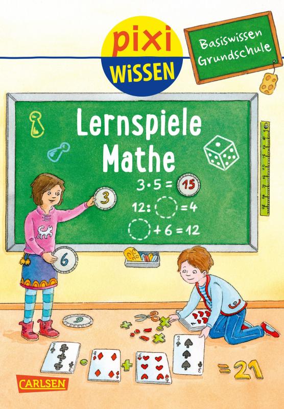 Cover-Bild Pixi Wissen 99: Basiswissen Grundschule: Lernspiele Mathe