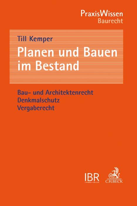 Cover-Bild Planen und Bauen im Bestand