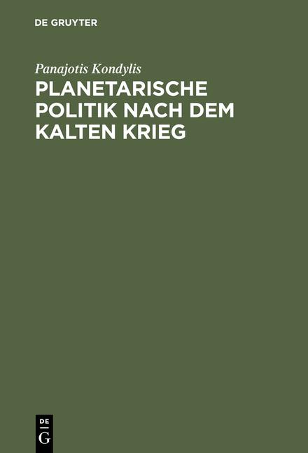 Cover-Bild Planetarische Politik nach dem Kalten Krieg