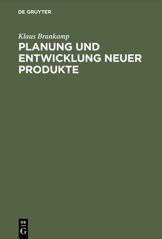 Cover-Bild Planung und Entwicklung neuer Produkte