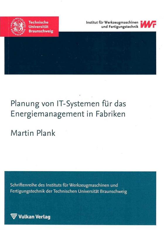 Cover-Bild Planung von IT-Systemen für das Energiemanagement in Fabriken