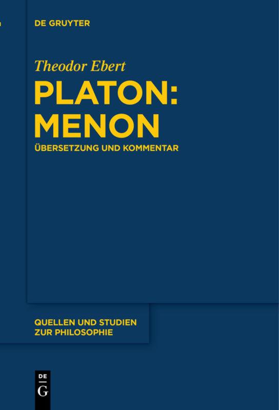 Cover-Bild Platon: Menon