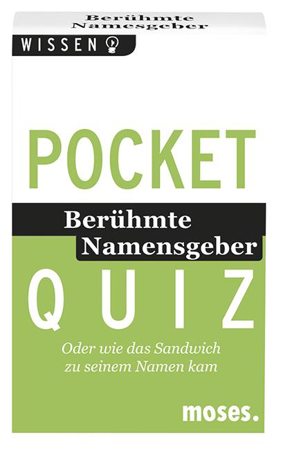 Cover-Bild Pocket Quiz Berühmte Namensgeber