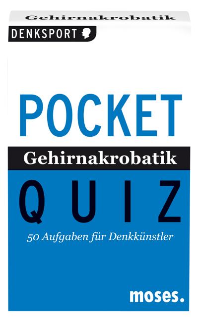 Cover-Bild Pocket Quiz Gehirnakrobatik