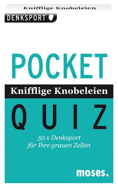 Cover-Bild Pocket Quiz Knifflige Knobeleien