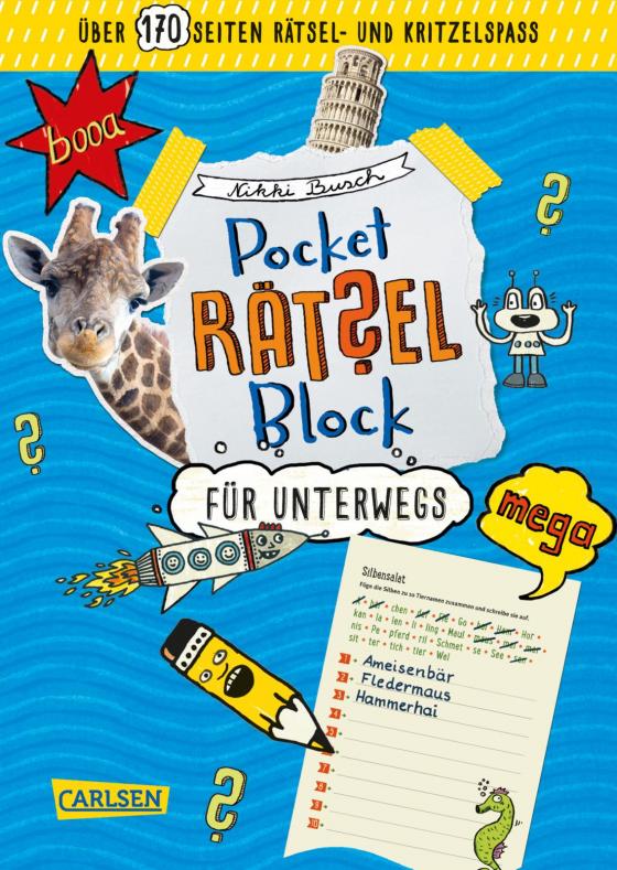 Cover-Bild Pocket-Rätsel-Block: Rätsel für unterwegs