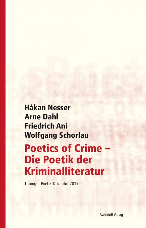 Cover-Bild Poetics of Crime - Die Poetik der Kriminalliteratur
