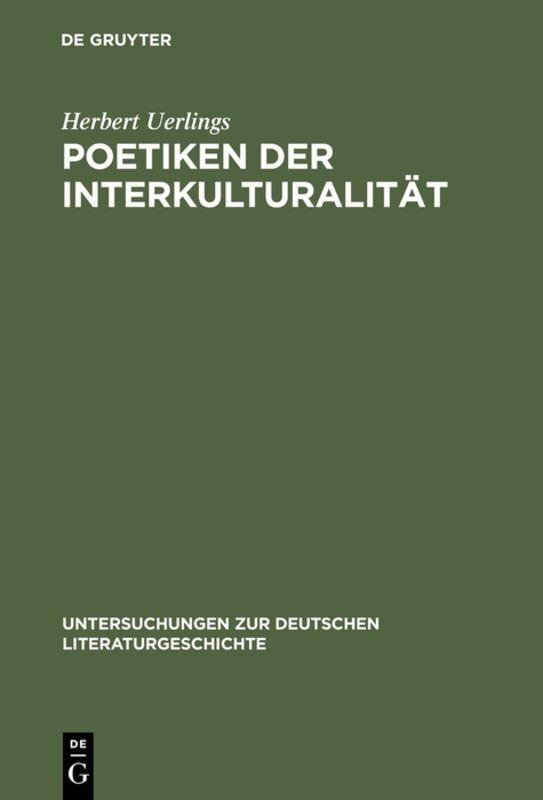 Cover-Bild Poetiken der Interkulturalität