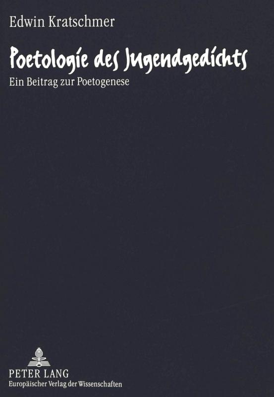 Cover-Bild Poetologie des Jugendgedichts