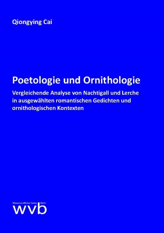 Cover-Bild Poetologie und Ornithologie