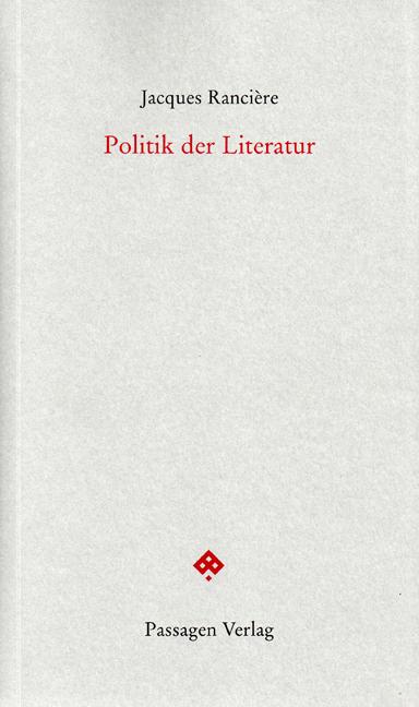 Cover-Bild Politik der Literatur