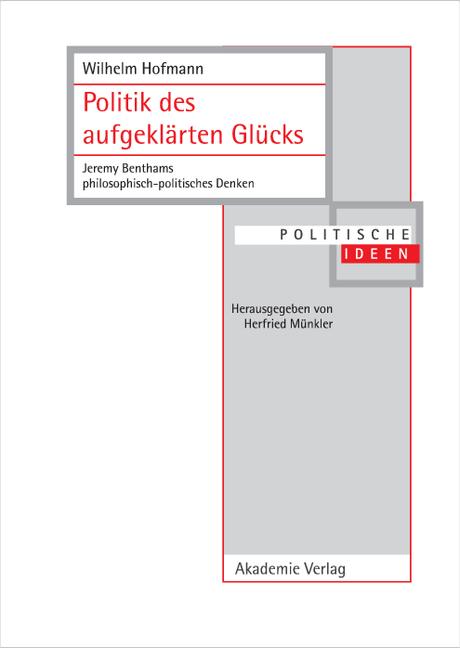 Cover-Bild Politik des aufgeklärten Glücks