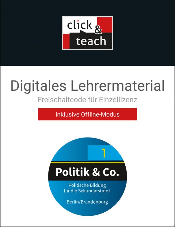 Cover-Bild Politik & Co. – Berlin/Brandenburg - neu / Politik & Co. BE/BB click & teach 1 Box - neu