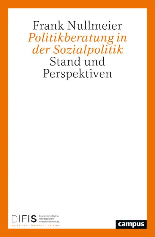 Cover-Bild Politikberatung in der Sozialpolitik