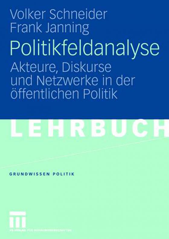 Cover-Bild Politikfeldanalyse