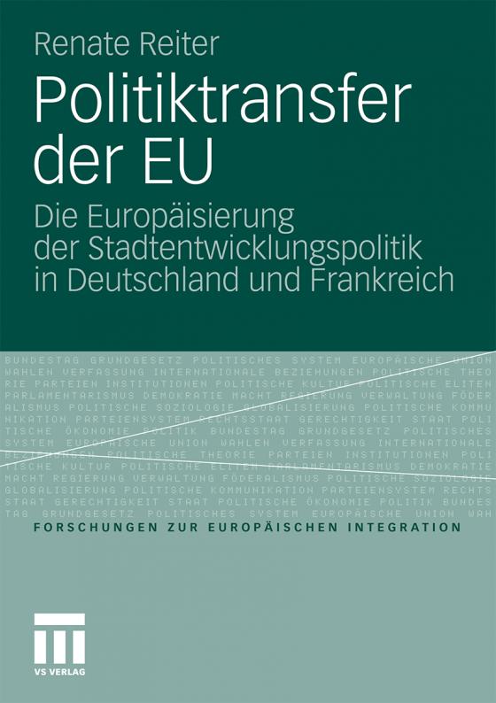 Cover-Bild Politiktransfer der EU