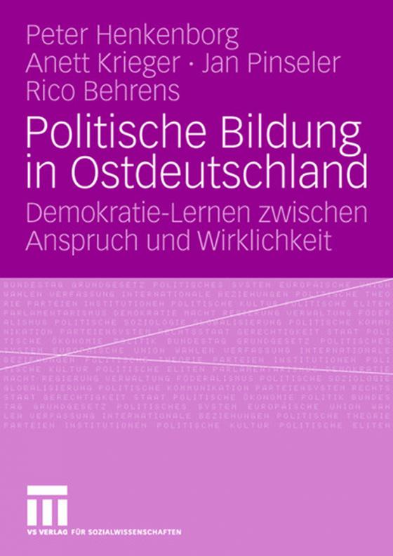 Cover-Bild Politische Bildung in Ostdeutschland
