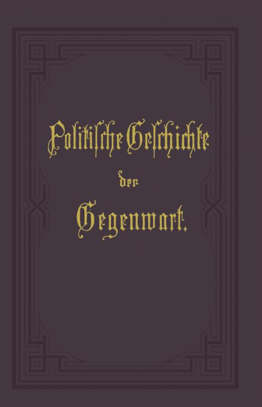 Cover-Bild Politische Geschichte der Gegenwart