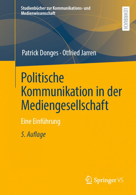 Cover-Bild Politische Kommunikation in der Mediengesellschaft