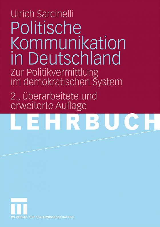 Cover-Bild Politische Kommunikation in Deutschland