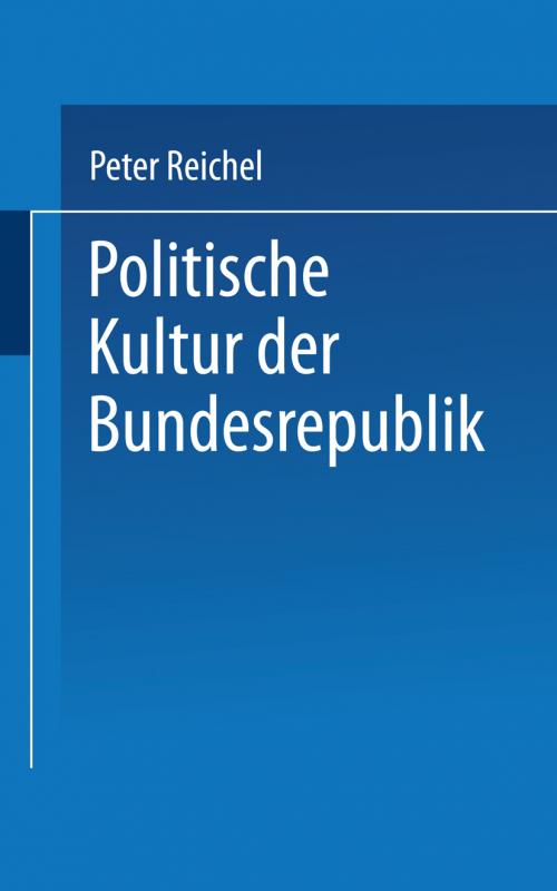 Cover-Bild Politische Kultur der Bundesrepublik