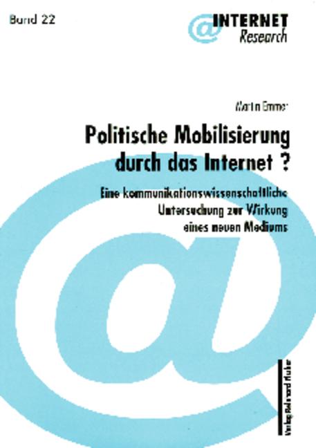 Cover-Bild Politische Mobilisierung durch das Internet?