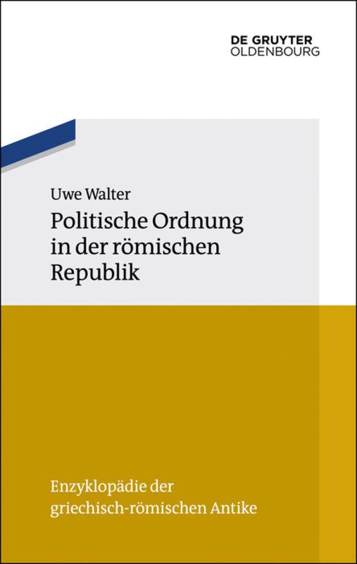Cover-Bild Politische Ordnung in der römischen Republik