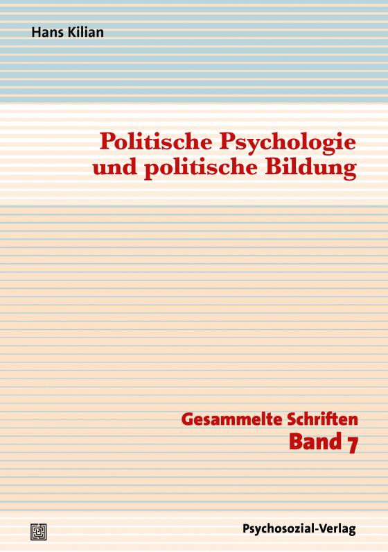 Cover-Bild Politische Psychologie und politische Bildung