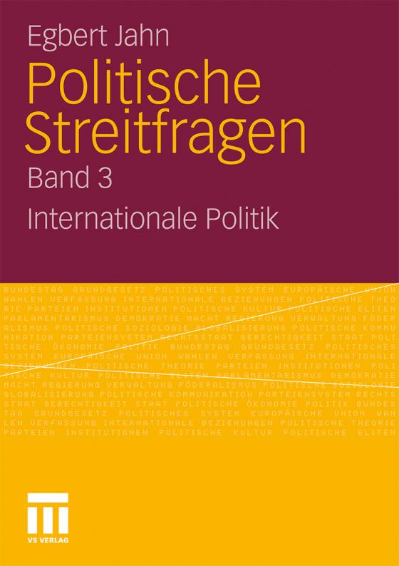 Cover-Bild Politische Streitfragen