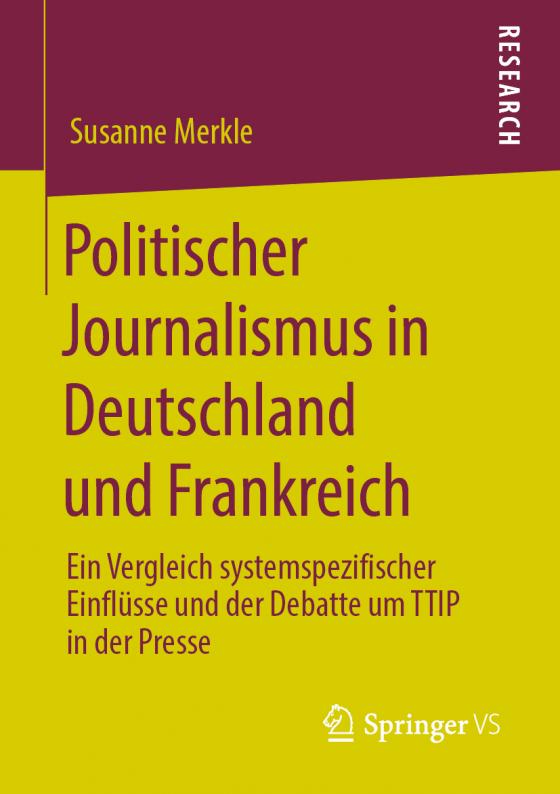 Cover-Bild Politischer Journalismus in Deutschland und Frankreich