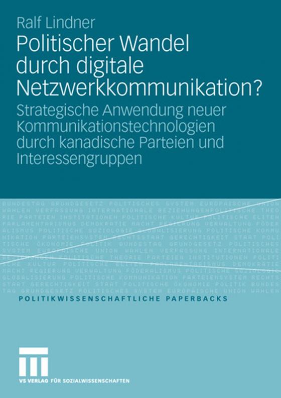 Cover-Bild Politischer Wandel durch digitale Netzwerkkommunikation?