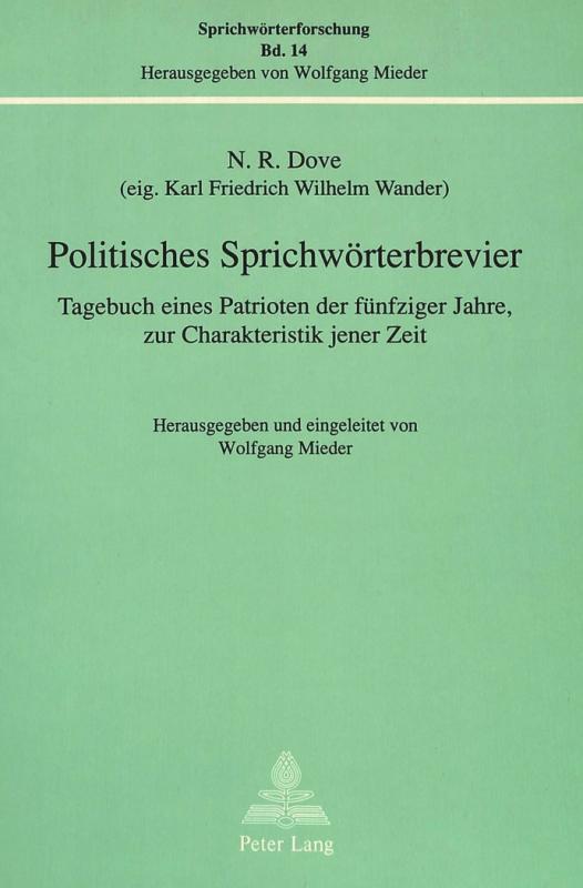 Cover-Bild Politisches Sprichwörterbrevier