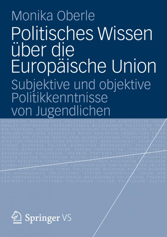 Cover-Bild Politisches Wissen über die Europäische Union