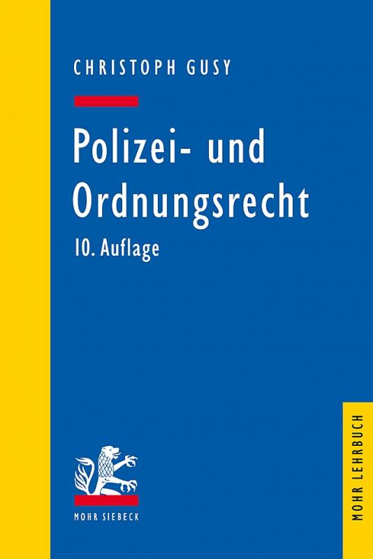 Cover-Bild Polizei- und Ordnungsrecht