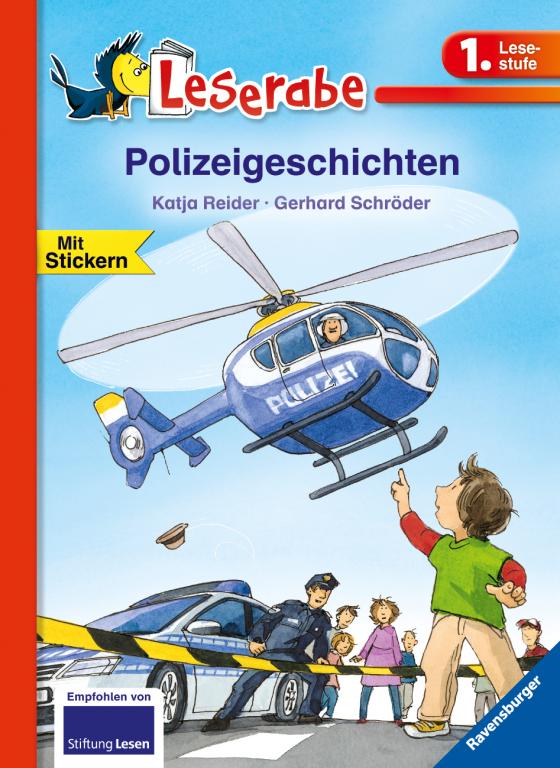 Cover-Bild Polizeigeschichten - Leserabe 1. Klasse - Erstlesebuch für Kinder ab 6 Jahren