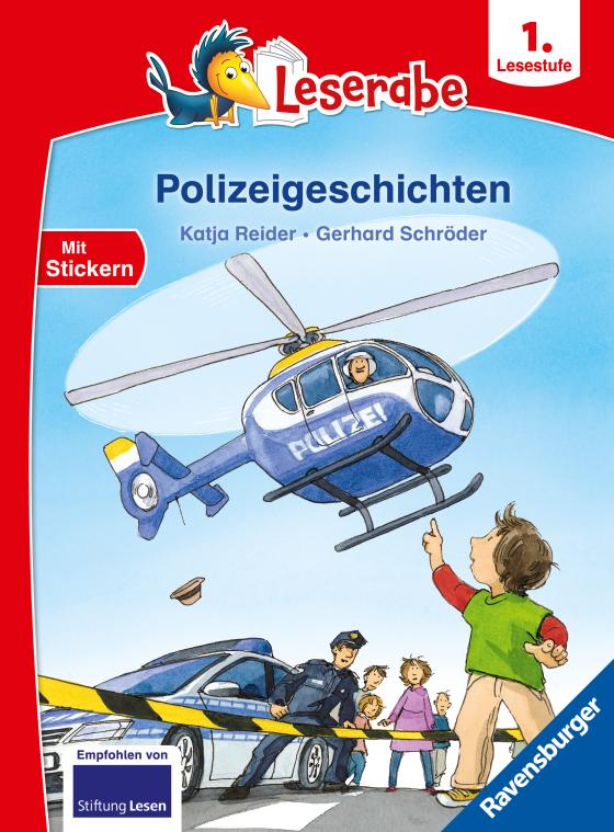 Cover-Bild Polizeigeschichten - Leserabe 1. Klasse - Erstlesebuch für Kinder ab 6 Jahren