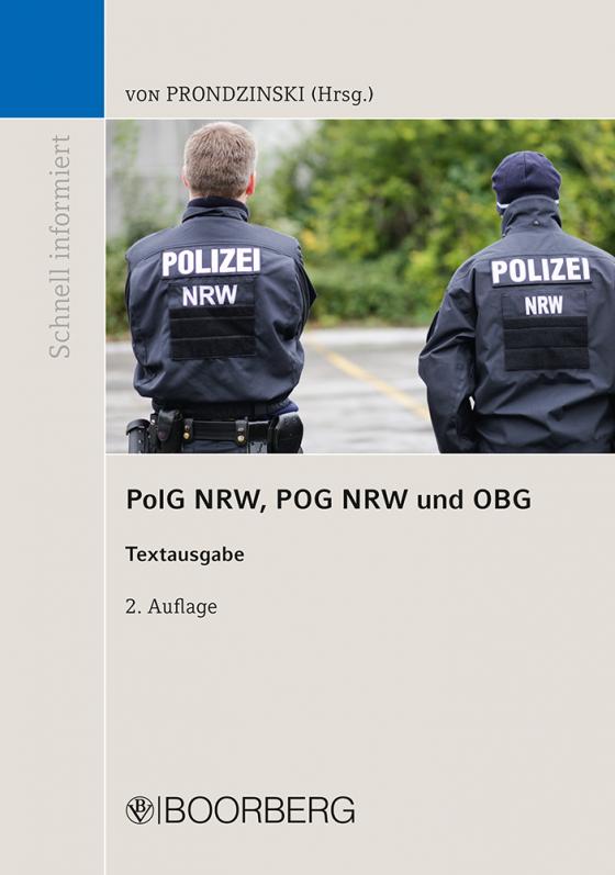 Cover-Bild Polizeigesetz des Landes Nordrhein-Westfalen