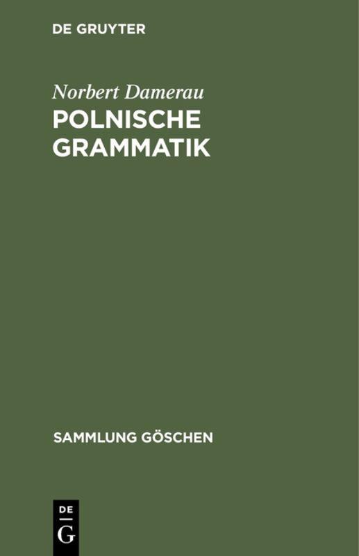 Cover-Bild Polnische Grammatik
