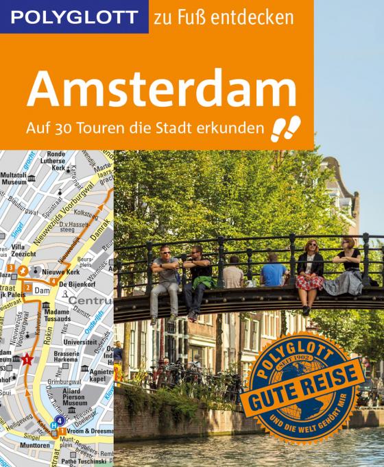 Cover-Bild POLYGLOTT Reiseführer Amsterdam zu Fuß entdecken
