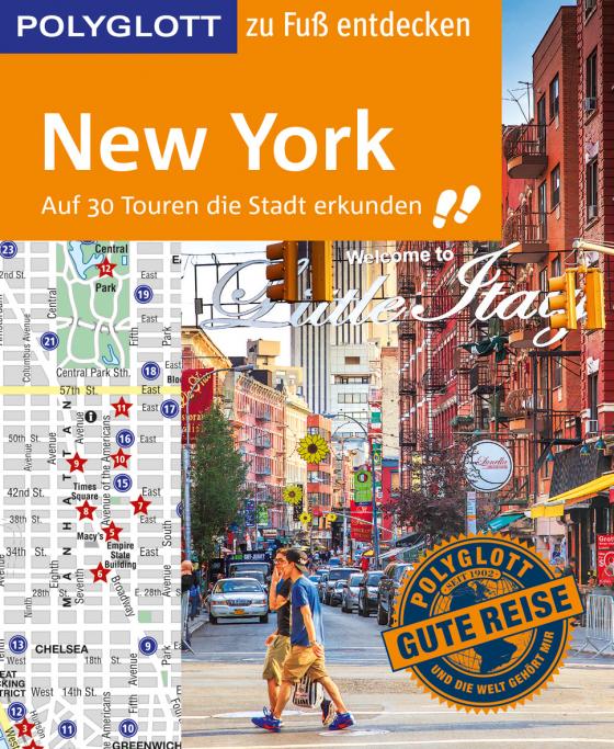 Cover-Bild POLYGLOTT Reiseführer New York zu Fuß entdecken