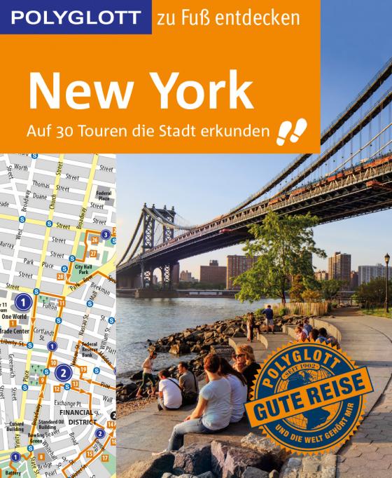 Cover-Bild POLYGLOTT Reiseführer New York zu Fuß entdecken