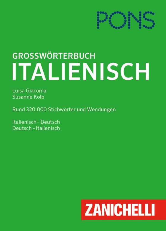 Cover-Bild PONS Großwörterbuch Italienisch