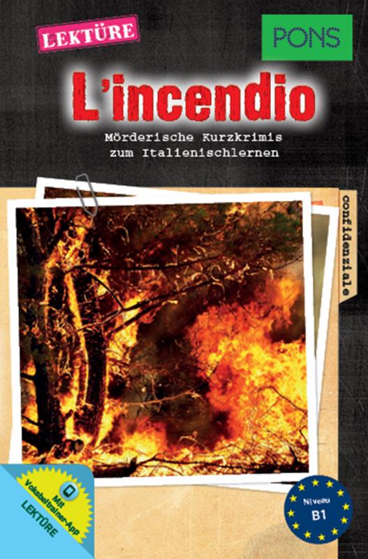 Cover-Bild PONS Kurzkrimi Italienisch - L'incendio