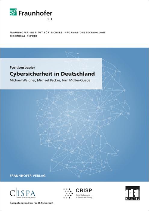 Cover-Bild Positionspapier: Cybersicherheit in Deutschland.