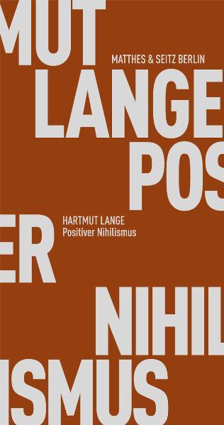 Cover-Bild Positiver Nihilismus