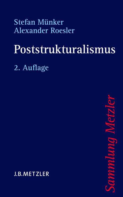 Cover-Bild Poststrukturalismus