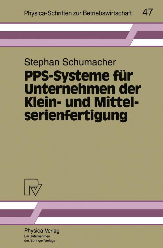 Cover-Bild PPS-Systeme für Unternehmen der Klein- und Mittelserienfertigung